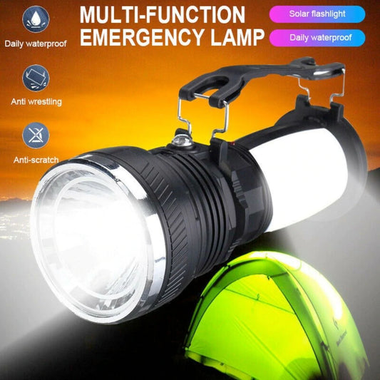 Multi Function Solar Camping Light LED - 3 modes & Power Bank